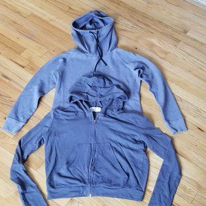 2 Gray Hoodies